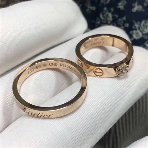 cartier wedding ring couple